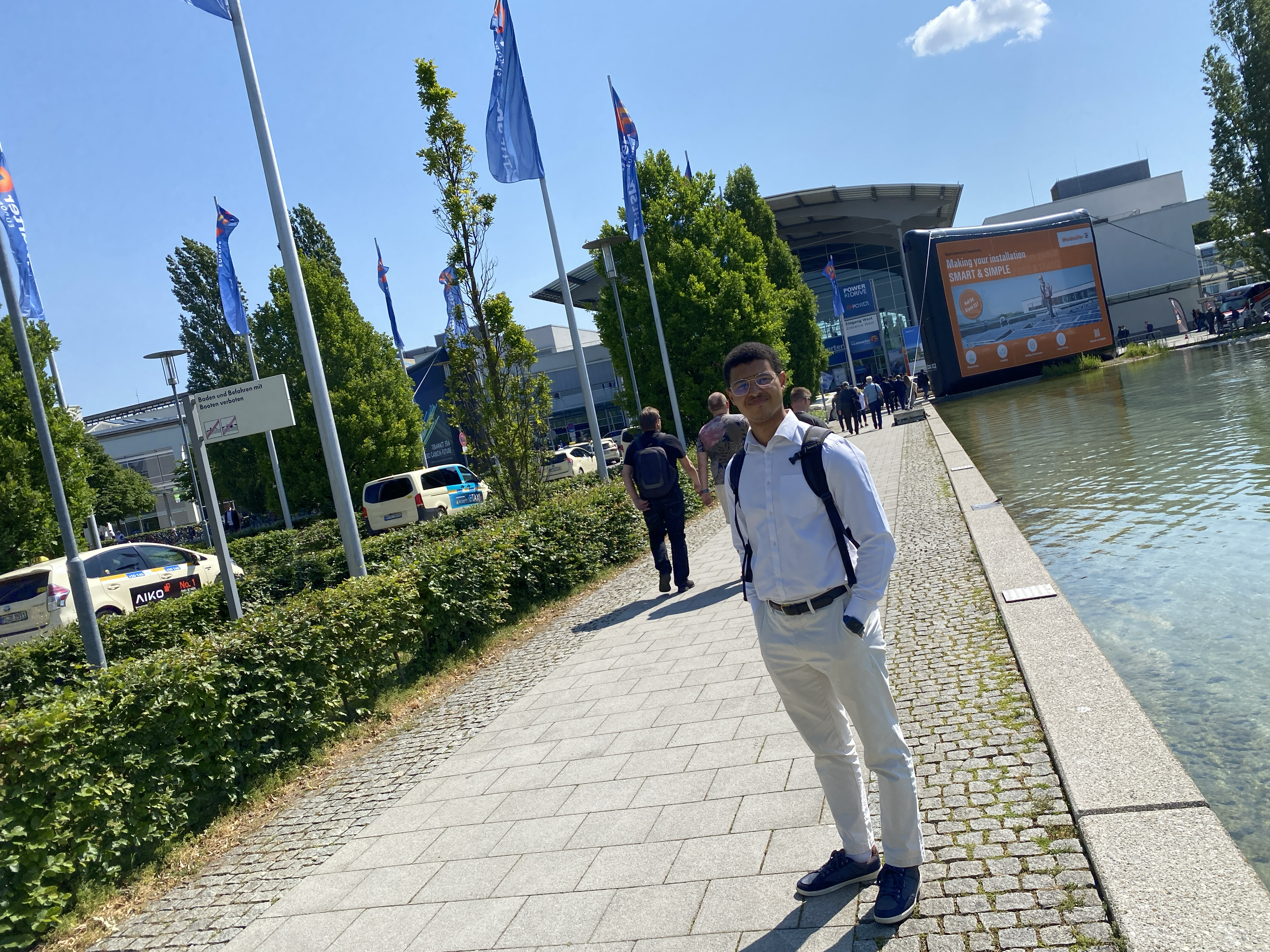 Arriving at Inter Solar Munich 2023