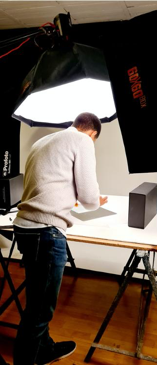 Product photoshoot
